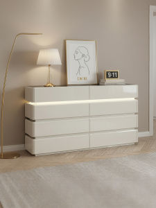 Elegant Wall Mounted Multi-functional Dressing Cabinet Thin Sideboard