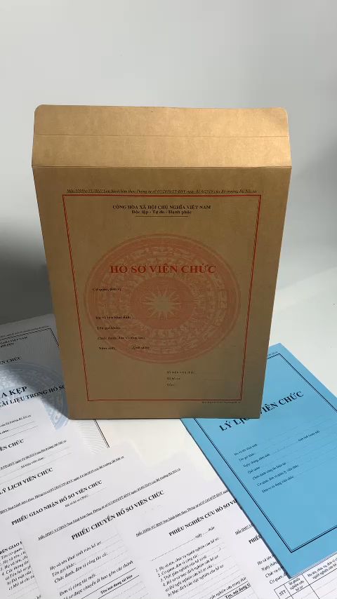 HỒ SƠ VIÊN CHỨC ( Mẫu chuẩn mới nhất ) Theo Thông tư số 07/2019/TT-BNV ngày 01/6/2019 của Bộ trưởng Bộ Nội vụ