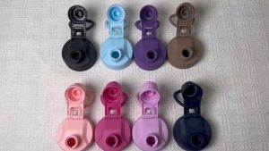 LINBAI Flask Spout Lid with Big Handle for 22oz 32oz 40oz Tumbler Replacement Cover Leakproof Portable Drinking Lid Cap