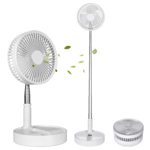 Indoor Outdoor Portable Folding Air Cooler Fan Electric Fan Retractable Fan With USB Charging Desk Table Stand Fan