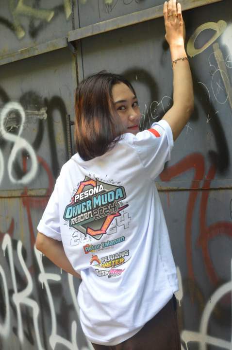 Kaos Driver Muda Reborn 2024 Tebal Bahan Combed 24s Lazada Indonesia