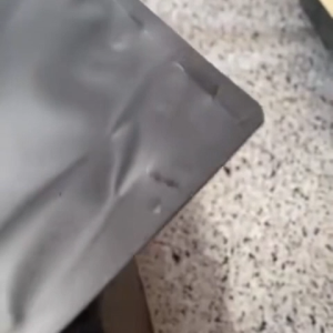 Matte Black Resealable Food Bags Heat Sealable & Airtight for Nuts Spices 5 Sizes Available