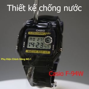 [COMBO 2 ĐỒNG HỒ CHỐNG NƯỚC – MADE IN THAILAND] Combo 2 Đồng Hồ Điện Tử Casio F-94W Chống Nước Siêu Bền Huyền Thoại