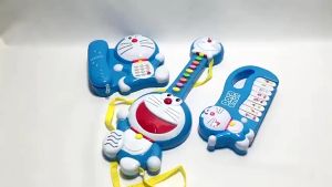 Đồ Chơi 3 Món Đàn Ghi Ta Đàn Phím Và Điện Thoại Hình Doremon Phát Nhạc  An Kids