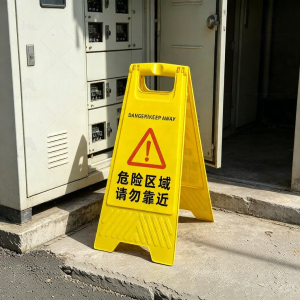 RUIKELAIXIANG | Foldable A-Frame Electric Construction Warning Sign