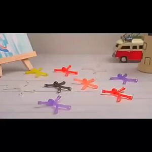 10Pcs Colorful Fridge Magnets Cute Mini Man Flexible Magnetic Sticker Magnet People for Refrigerator DIY Hook Home Office Decor
