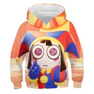ZEEMIN New magic digital circus cos childrens sweater mens and womens periphery 3D printing cross-border foreign trade fashion wholesale