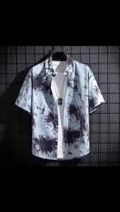 Áo Sơ Mi Đi Biển Phong Cách Hawaii Nam Nữ Chất Liệu Polyester Elastane Tay Ngắn Cổ Trụ Thiết Kế Thường Ngày Lý Tưởng Cho Du Lịch Mùa Hè Và Các Bữa Tiệc.