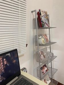 CD Holder Gramophone Record Display Rack Iron Storage Rack Storage Disc Disc Tape Album Rack Storage Rack