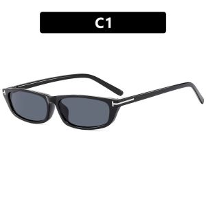 JN IMPRESSION T-shaped Small Frame Sunglasses 2025 New European and American Trendy Sunglasses Hot Girl Street Shooting Net Red Ins Same Style Sunglasses