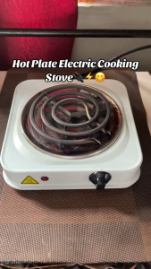 JYHOME Electric Double Burner Hot Plate Heating Cooking Stove Portable Dorm Portable Electric Stove with Auto-Thermostat and Overheat Protection