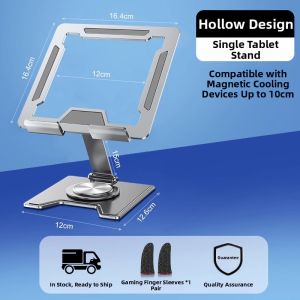 caibeike | Magnetic Gaming Tablet Stand 12.9inch 11inch 10inch Cooling Semiconductors