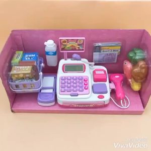 Đồ chơi Máy tính tiền đồ chơi thu ngân có đèn nhạc EASYKIDS giúp bé thông minh hơn