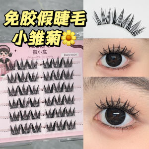 No-glue No-mess Daisy Fake Eyelashes Double-Bristle Tiger Claw Natural Looking Fake Bare Face Girl Feeling Beauty Tools
