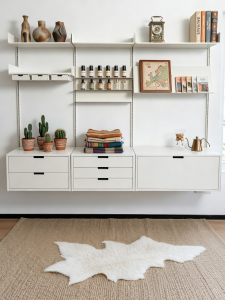ALEDAN | Adjustable Modular Wall Track Shelving Rack