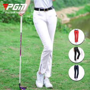 PGM Womens Golf Pants Summer Breathable Quick-Drying Female Slim Trousers High Elastic Casual Cropped Sport Pants KUZ072