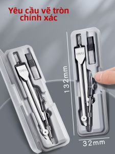 deli | Bộ Compass Kim Loại Được Đề Xuất Cho Học Sinh & Thiết Kế Kỹ Thuật