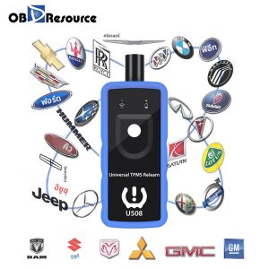 รถ TPMS รีเซ็ตเครื่องมือ U508 ความดันยางอัตโนมัติ Monitor ระบบเซ็นเซอร์ Relearn เครื่องมือสําหรับ Ford Opel Dodge Jeep GMC Chevrolet Lincoln