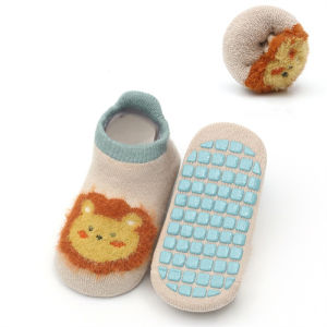 Lawadka เด็กทารกเด็กวัยหัดเดินเด็กถุงเท้า Anti SLIP เทอร์รี่ถุงเท้าทารกแรกเกิดสําหรับเด็กผู้หญิงฤดูหนาวนุ่มพิมพ์ถุงเท้าเด็กลื่น 0-5Y