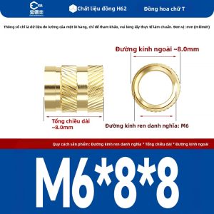 BAODEFENG | Ốc Vít Đồng Nung Chảy Đúc Trong Mould