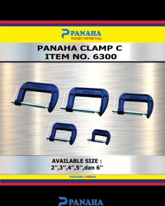 C Clamp 6\\\" ( Klem C ) G Clamp ( Klem G) PANAHA Penjepit