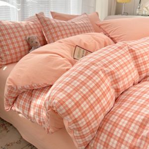 Kiss Dear | Simplified High-Quality Cotton 4-Piece Bed Set