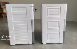 ลายช้างตู้เก็บของ HEINO - หนาลิ้นชักเก็บของ 5 ชั้น, 4 ชั้น, 3 ชั้น, พร้อมล้อเลื่อน ไร้กลิ่น, สามารถสามารถกลิ่นได้