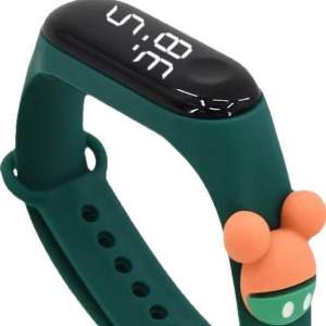 Đồng Hồ Trẻ Em ZGO DISNEY Silicon Đồng Hồ Điện Tử Thông Minh Cho Bé