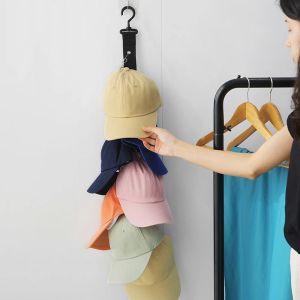 8-Clip Wall Storage Hat Hanging Tool Underwear Drying Rack Bedroom Wardrobe Duck Tongue Cap Storage Hook Rack Creative Home Stor