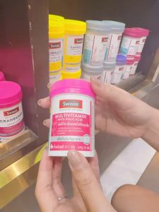 อัลติไวท์ วิตามินรวม ผสมกรดโฟลิค สำหรับคนที่ต้องการรักษาสุขภาพด้วยวิตามิน - Swisse Ultivite Multivitamin With Folic Acid