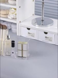 1pc Tableware 3-Compartment Storage Box Transparent Plastic Cutlery Caddy Holder For Spoons Forks Suitable For Party Kitchen