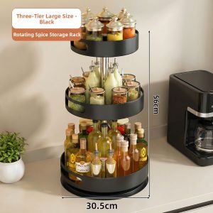 NIFENG | Rotating Round Spice Rack
