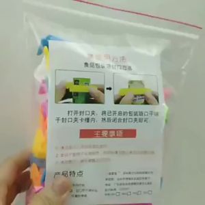12Pcs Portable Food Saver Clips Easy Hang Non-slip Sealing Bag Clamps for Kitchen Pantry Food Preservation