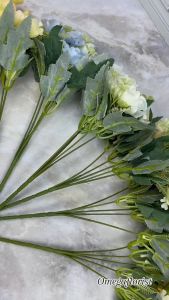 Bunga Hibis Artificial Flower Dianthus Cabang Bunga Palsu Plastik Plastic Buatan Artifisial Dekorasi Hiasan