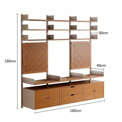 ALEDAN | Wall-mounted Storage Rack for Clothes Hanging and Storage