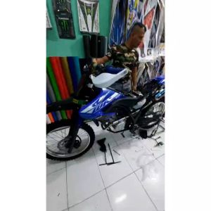 Knalpot Racing CRF 150L, WR 155, KLX 150 & Tracker 150 Type CR-5 Double Muffler