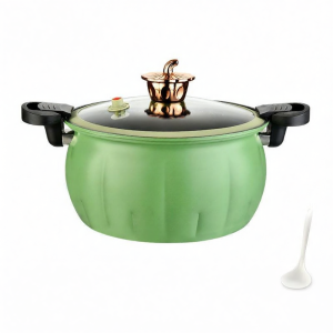 Aesthetic Multifunction Non-Stick Rice Stone Pumpkin Shaped Pot