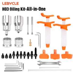 LEBYCLE MTB Road Bicycle Alloy Oiling Kit For Shimano Bike Brake Oil Bleed Tool System Use Mineral Oil Brake Tools