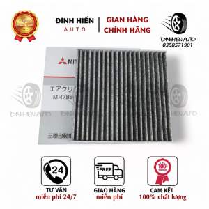 Lọc gió điều hòa máy lạnh than hoạt tính Mitsubishi Xpander Attrage Mirage (Mã: MR7850A002/MZ691067)