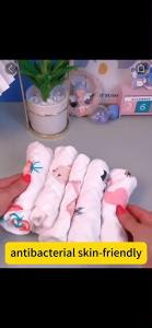 5/10PCS Baby Towels Bimpo 6-Layer Cotton Face Towel Burp Lampin Newborn Baby Muslin Towel for Kids