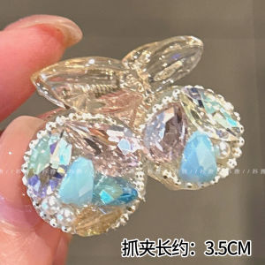 Sweet Crystal Cherry Hair Clip Princess Front Bangs Hair Accessories Simple Hair Card Headwear Party Commute Daily Gather