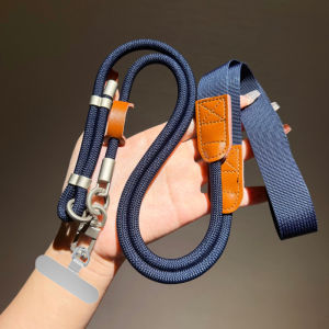 Bohemian Crossbody Phone Lanyard Adjustable Anti-lost Neck Strap Universal Mobile Phone Rope with Metal Clip for Travel Outdoor