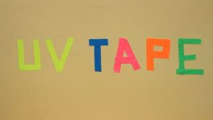 UV Glow Cotton Tape Neon Gaffer Party Tape Safety Warning Neon Tape UV Tape Wedding Decorations Home Decorations