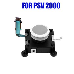 Black White Oem New For PSV 2000 JoyCon Controller 3D Analog Joystick For PSV 2000 Replacement Rocker Thumbstick Rocker Module