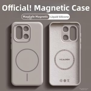SinQui | Magnetic Shockproof Case Liquid Silicone OnePlus Phone Case