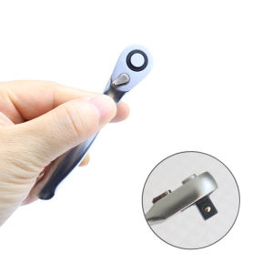 Mini Treble 1/4 Ratchet Wrench Double Ended Quick Socket Ratchet Wrench