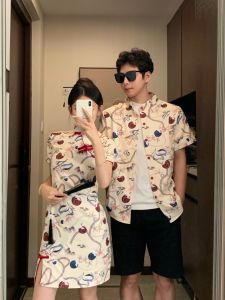 XILANDUO | Couple Friendly Summer Versatile Modified Retro Crane Patterned Slit Cheongsam Dress