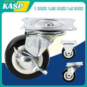 1\"-1.5\" Fixed & Swivel Rubber Base Caster Wheels: A Comprehensive Guide