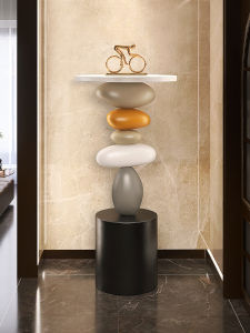 Accessible Luxury Art Minimalist Side Table Living Room TV Cabinet Floor Ornaments Home Decoration Sofa Side Cabinet Small Coffee Table