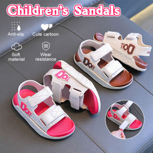 Girl Kids Sandals Fashion Korean Open Toe Sandals for Kids Comfortable Non-Slip